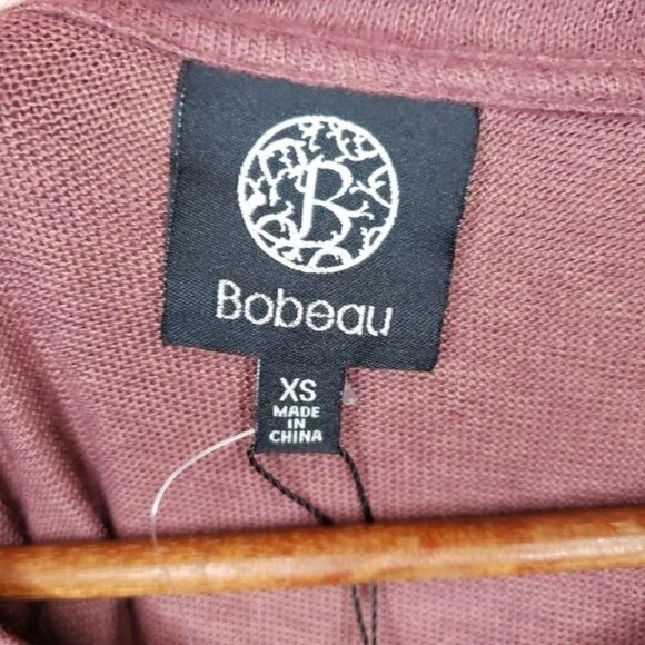 Bobeau Fleece Side Button Pullover Sweater - Picture 8 of 10